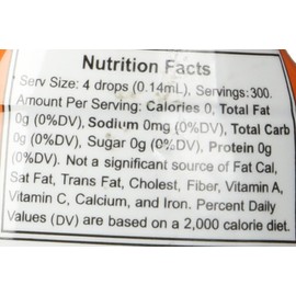 EZ-Sweetz Stevia & Monk Fruit (1.36oz - Liquid Sweetener 300 Servings/Bottle)