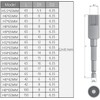 Utoolmart 1/4 Driver 5.5mm Hex Shank Socket Wrench Screw Magnetic