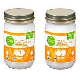 Generic Simple Truth Organic Coconut Oil Unrefined Cold Pressed Virgin Butter, 14 oz (Pack of 2)