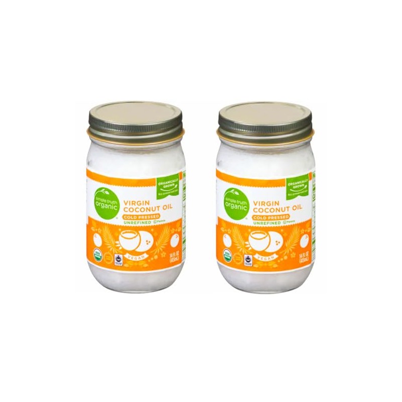 Generic Simple Truth Organic Coconut Oil Unrefined Cold Pressed Virgin