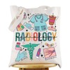 G2TUP Radiology Canvas Tote Bag Radiologist Technician Gift Radiologist Tech