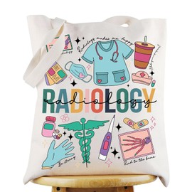 G2TUP Radiology Canvas Tote Bag Radiologist Technician Gift Radiologist Tech Shoulder Bag Radiology Merch (Radiology TG)