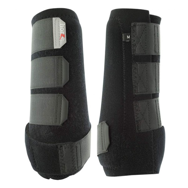 Horze Prosoft Boots - Size:X-Large Color Black 19302-BL-XL