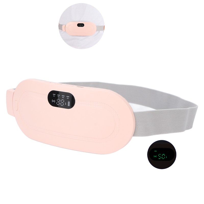 Waist Heating Belt Hot Compress Portable Lower Back Waist Vibrating