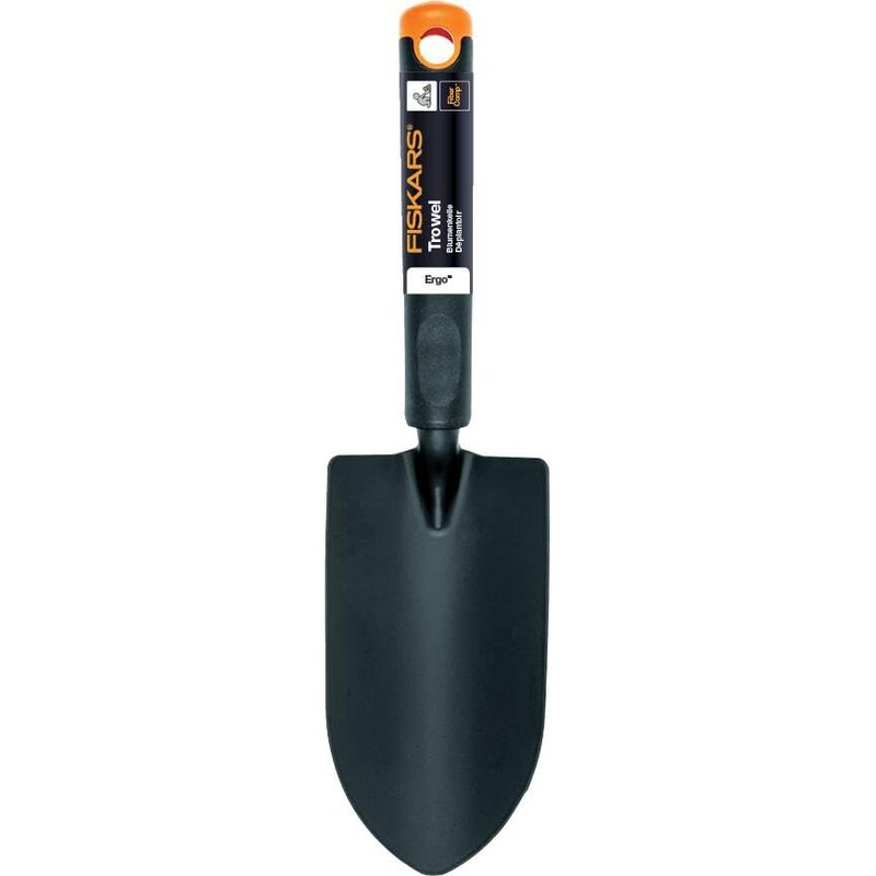 Fiskars Garden Tool Set, 3 Pieces, Flower Rake, Trowel, Trowel,