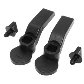 Valve Handle R0487200/7433 and Knob 4603/R0486900 Replacement Kit，Compatible with Zodiac Jandy 2-Port/3-Port Valve Handles 4733, R0487200, 1301-Black(2 Pack)