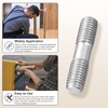 METALLIXITY Double End Threaded Stud Screw(M14 x 60mm) 2Pcs, Equal