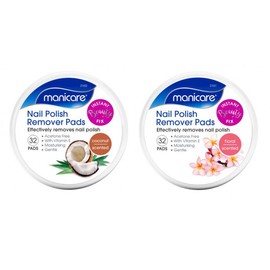 Manicare Buy Manicare Nail Polish Remover Pads Coconut 32 Pads Online