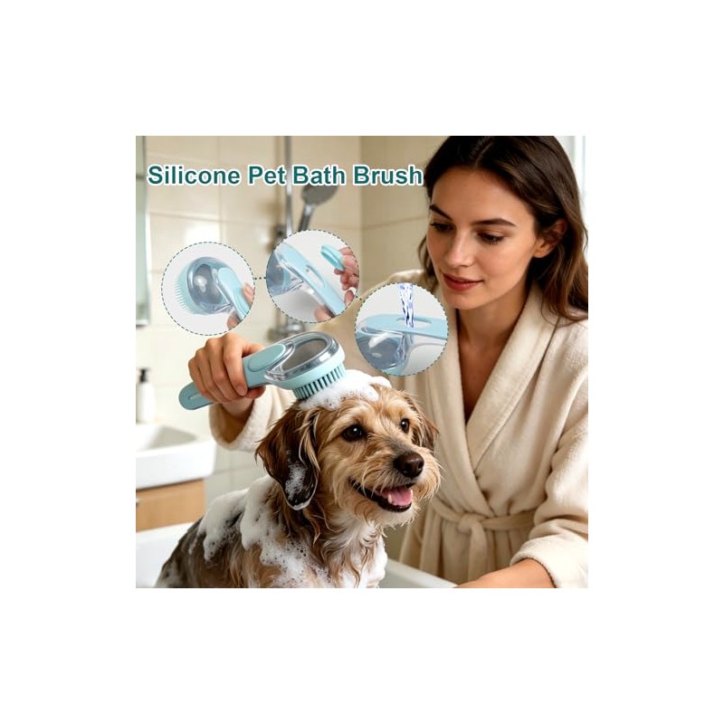 4-in-1 Pet Grooming Kit for Cats & Dogs - Hair
