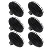 Cepillo de Masaje Cuero Cabelludo 6 Piezas Suaves para Exfoliar