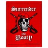 Surrender The Booty Beach Blanket 54 x 68 inch Pirate