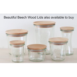 5 x Weck Frischhalte-Abdeckungen, Durchmesser = 60 mm