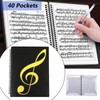 Music Note Pattern Music Sheet Holder, A4 Size Music Sheet
