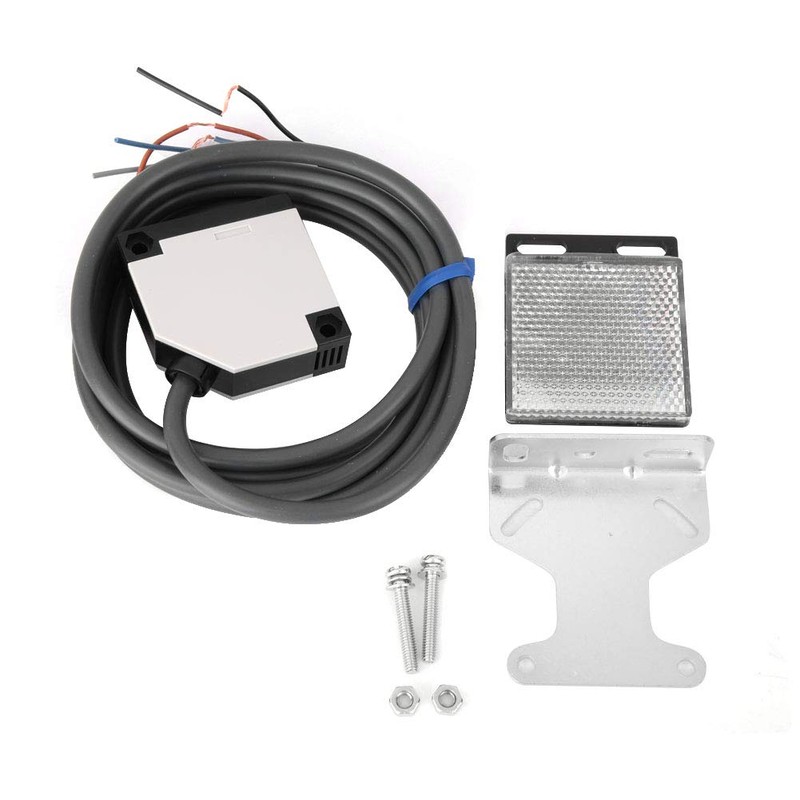 E3JK-R4M1 IP65 ABS Shell Specular Reflective Photoelectric Sensor Sensor Switch