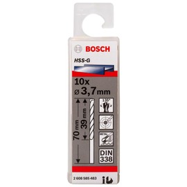 Bosch 2608585483 Metal Drill bits HSS-G, DIN 338, Silver