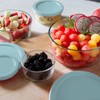 Luvan Glass Storage Containers with Lids, Set of 6 Round