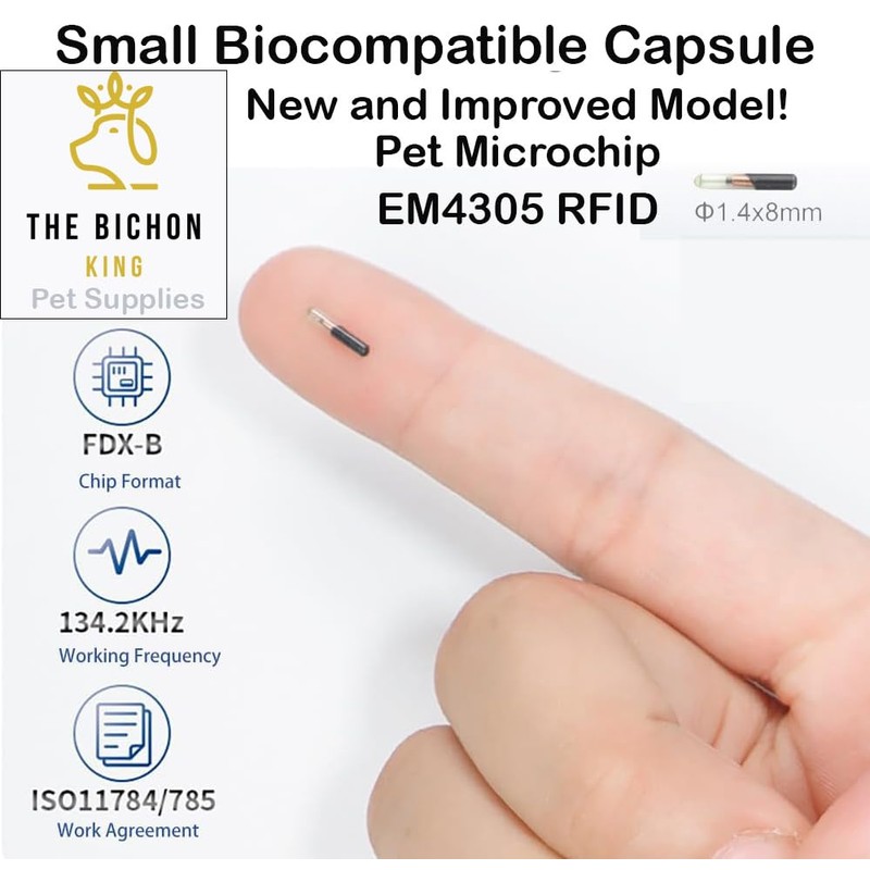 Microchips4Pets | (Eco Set) | (20-Pack +20 QR Codes) |