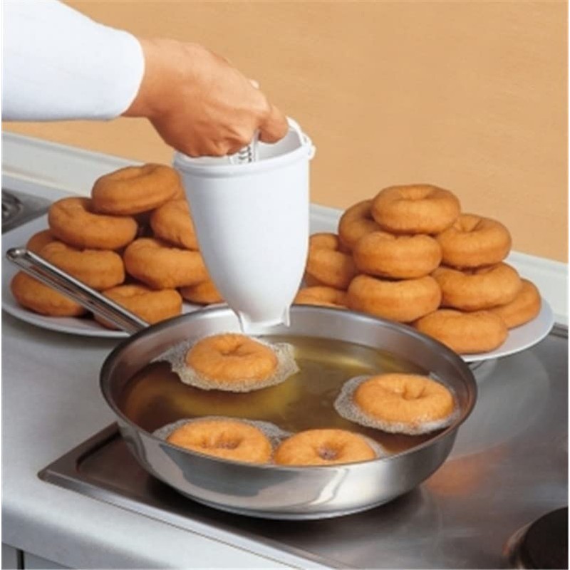 Plastic Doughnut Donut Maker Machine Mold,1PC Plastic Batter Dispenser DIY