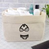 Large 'Striped Bikini' Canvas Organiser/Storage Bag (OR00007051)