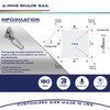 Windscreen4less 8' x 16' Sun Shade Sail Rectangle Outdoor Canopy