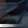 Chyhomenyc Sheer Curtains 63 Inch Length Set of 2, Rod