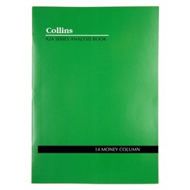 Collins A24 Series 14 Money Column Account Book