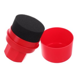 PACKOVE Polishing Pad High Density Wax Applicator for Glossy Finish Handheld Design for Easy Use Durable Sponge for Cleaning and Tire Shine for Car Detailing