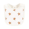Touched by Nature Unisex Baby Organic Cotton Bibs, Mystic Sea