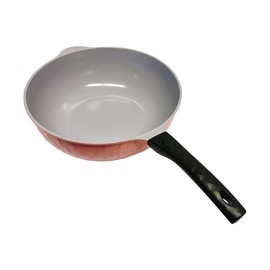 |Made In Korea| Non-Stick Ceramic Frying Wok Pan Interior Exterior Pan 13-1/2"