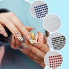 5 Sheets Self Adhesive Pearl Stickers, Flat Back Pearls Sticker,