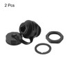 sourcing map RJ45 Panel Mount Coupler, IP67 Shielded Industrial Panel