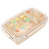 Kutsuwa MU001 1-Tier Lunch Box, Sealed 4-Point Closure, 16.9 fl
