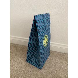 Tory Burch NEW Tory Burch Gift Bag Logo Flap Instant Closure 13x6.7x4.75”