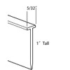 Framed Shower Door Drip Sweep Framed Shower Door Bottom Seal,Clear