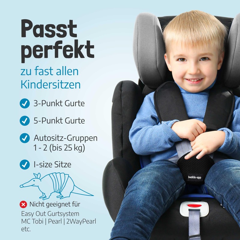 Buckle-upp Anti Escape System for Children Car Seat Safety