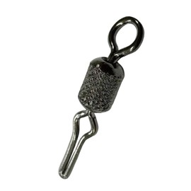 50 Pieces, Made in Japan, Rolling Harris Stop, Swivels, Salkan, Eurimodoshi (Black, Small, Pack of 50)