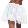 Nicute Women's LED Tutu Skirt Light Up Tutus Layered Tulle