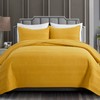 Safonory Mustard Yellow Quilt Full/Queen Size - Summer Soft Lightweight