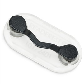 Readerest Magnetic Glasses Holder Clip, Eyewear Accessory for Readers, Sunglasses, Glasses Holders for Men, ID Badge Clip, USA Made (Black)