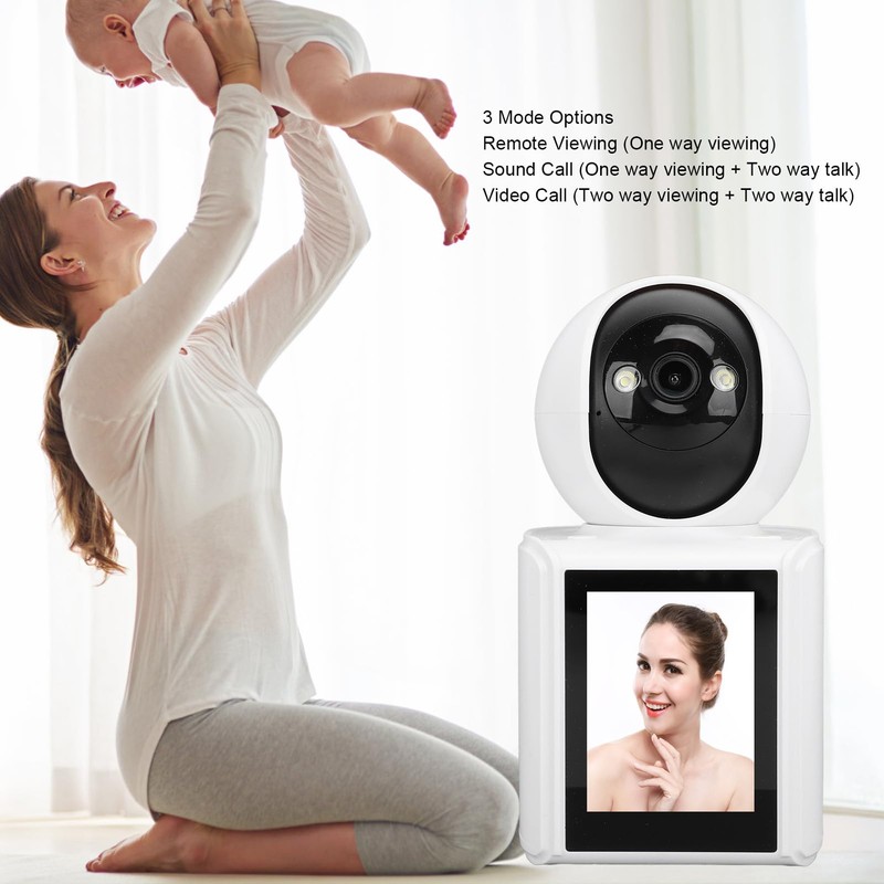 Two-Way Video Camera, 1080P Indoor Home Security Camera with 3