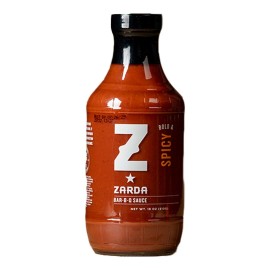 Zarda Kansas City BBQ Sauce - Bold & Spicy - 18oz.