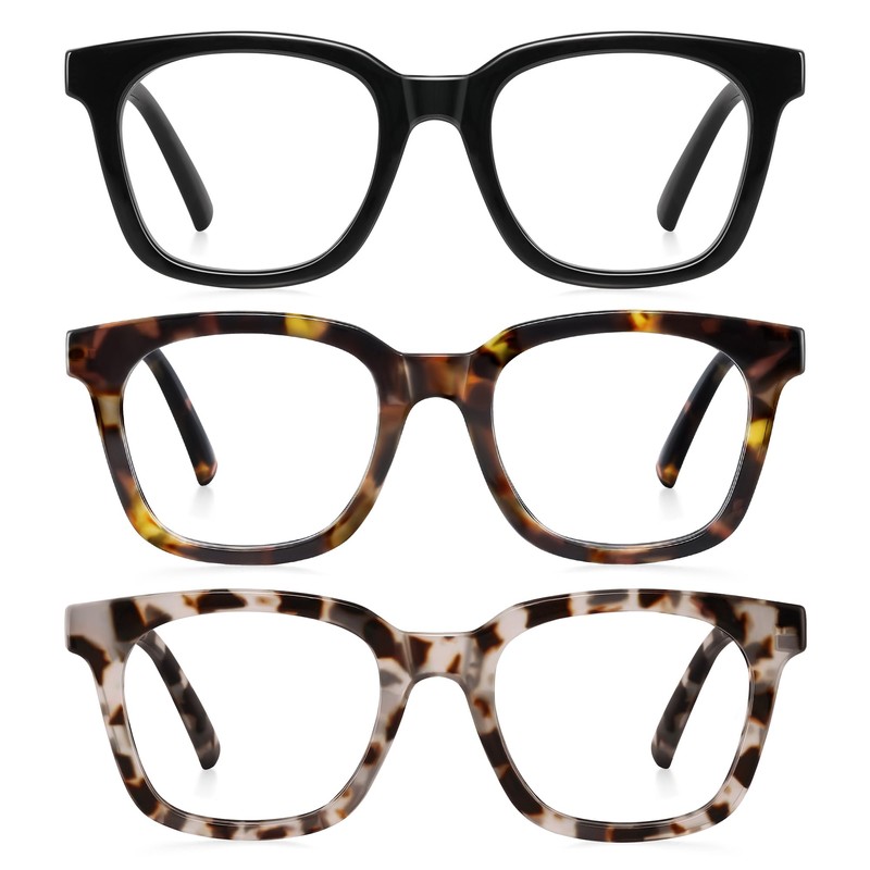 AIMISUV Reading Glasses for Women Men - Blue Light Blocking