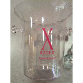 X-RATED LIQUOR Liqueur Ice Bucket Acrylic NIBag