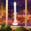 Flameless Candles with Remote Timers for Window 6PCS Battery Window