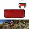 PZRT 1PCS Bicycle Mountain Bike Rear Rack Reflector Accessories