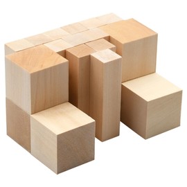 Basswood Carving Blocks 18 pcs Whittling Wood Carving Blocks, Blocks for Wood Carving, Basswood Carving Blocks