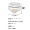 マルエス 御仏具 白上金ハス香炉 3.5寸 10S093-35 ホワイト