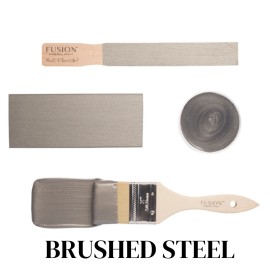 Fusion Mineral Brushed Steel - Metallics Fusion Mineral Paint 37 ml Upcycling Furniture Project