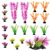 Aquarium Decorations 20 Or 23 Pack Lifelike Plastic Decor Fish