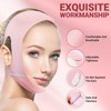 Juskaa Reusable V Line Lifting Mask with Chin Strap for